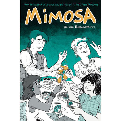 【预售】英文原版Mimosa 含羞草 COMICARTS - SURELY  Archie Bongiovanni幽默插画小说书籍