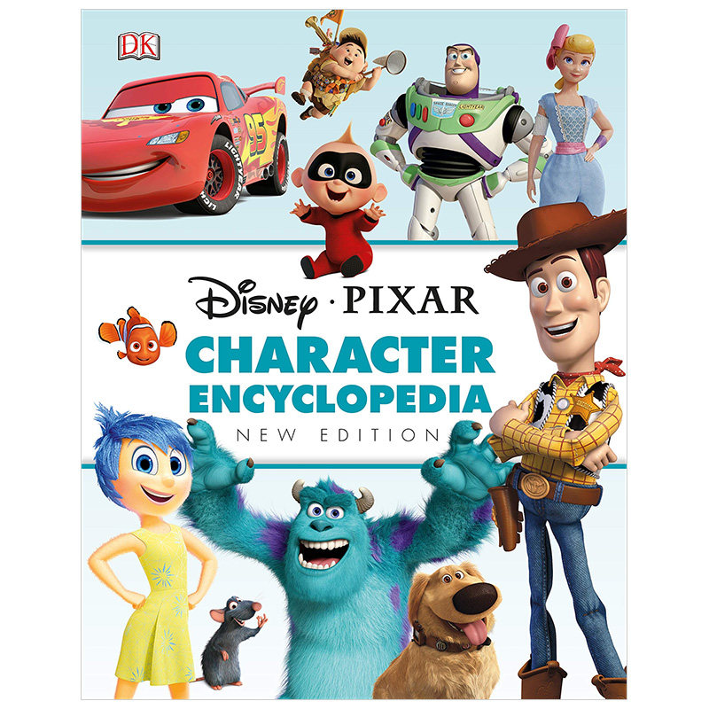 预售英文原版 disney pixar character encyclopedia 迪士尼皮克斯