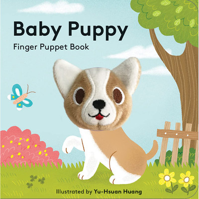 【预售】英文原版 Baby Puppy: Finger Puppet Book 小狗宝宝 手指木偶书 Chronicle Yu-Hsuan Huang 插画故事益智游戏儿童书籍