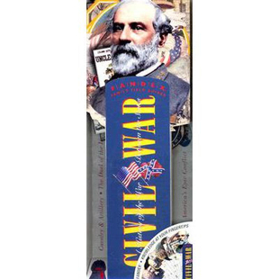 英文原版 Fandex Family Field Guides Civil War 文化历史儿童书籍