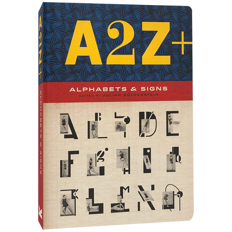 现货A2Z+ 字母A至Z+ 英文字体设计 字体历史 字体设计大全 字体平面设计书籍