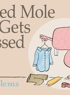 现货英文原版 Naked Mole Rat Gets Dressed裸鼹鼠穿衣服 精装绘本睡前故事亲子阅读儿童书籍