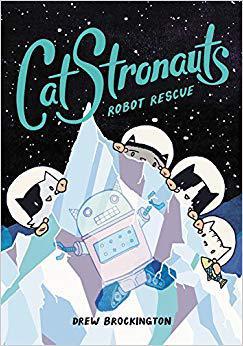 【现货】英文原版 CatStronauts Robot Rescue猫猫历险记机器人救援 课外阅读奇幻动作冒险故事儿童书籍