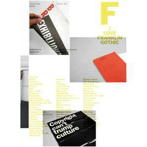I love type 06: I love Franklin Gothic  字体设计平面设计书籍