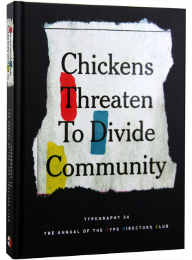 Typography 34 国际字体指导俱乐部年鉴 字体创新设计书籍