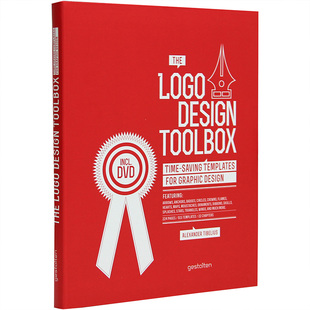 【现货】The Logo Design Toolbox 商标设计模板标志设计工具箱图书 品牌商品商标平面设计书籍