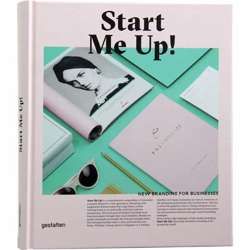 Start me up! 从我开始：创立商业新品牌 包装 字体 平面设计书籍