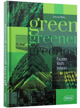 现货Green Greener Greenest Facades Roof 绿，更绿，*绿 外墙，屋顶，室内 景观设计书籍