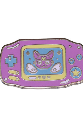 Sailor Moon 美少女战士 掌上游戏机 金属徽章胸针配饰 Pins