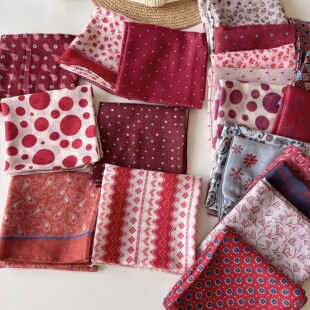 饰包头巾波点三角巾领巾围巾绑腰上搭配女 百搭装 2025秋冬新款 时尚