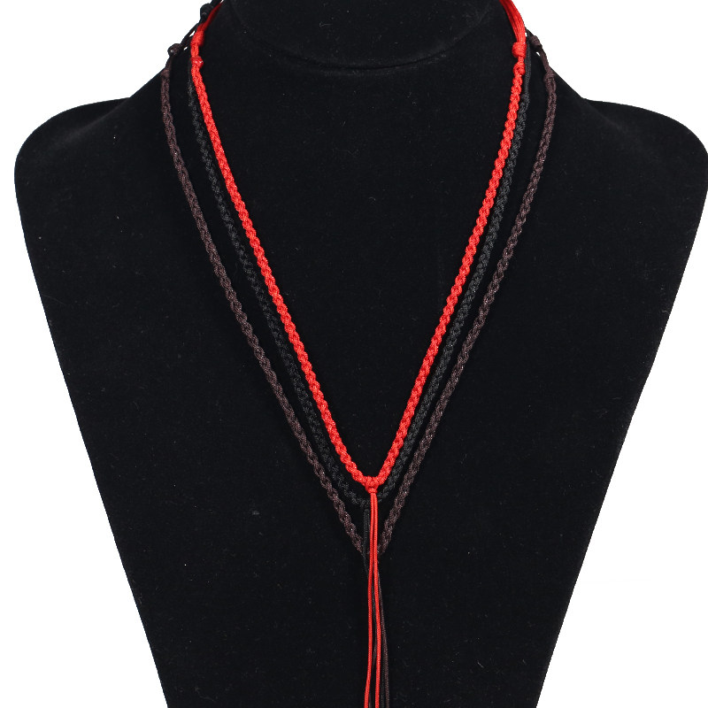 芊雅手工编织四股项链绳翡翠玉项链绳男女吊坠挂绳DIY吊坠配饰绳,饰品/流行首饰/时尚饰品新,绳,淘宝优惠券,粉丝福利购,淘宝优惠卷