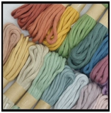 芊雅 Хлопковые четки из круглых бусин из грецкого ореха, плетеный браслет из бисера ручной работы, 3mm, широкая цветовая палитра