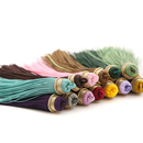 芊雅台湾绵71号线手工制作缠金色丝线流苏穗子手工挂件流苏线绳