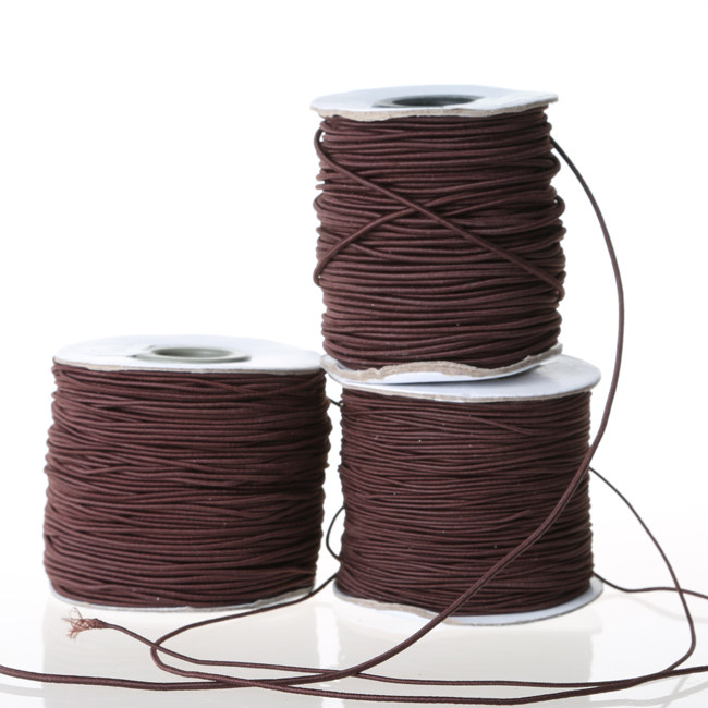 8-1.5mm棕色弹力绳 乳胶线饰品佛珠佛珠线弹力绳