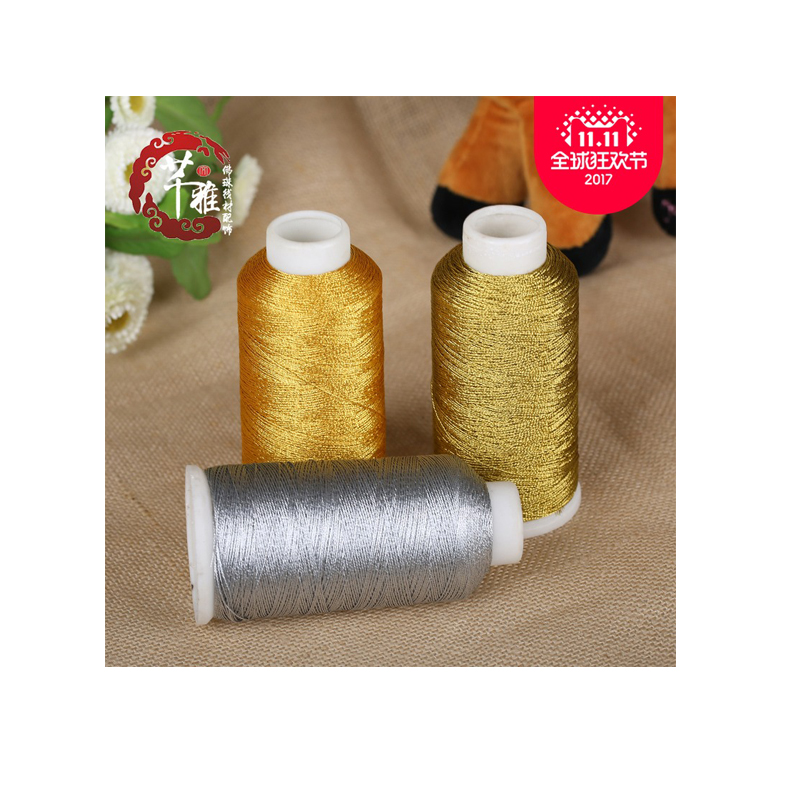 芊雅抖音金扫把金丝线手工缠绕线圈手链流苏金边流苏线