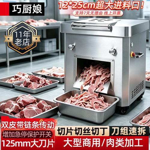 巧厨娘商用切肉及链条带动