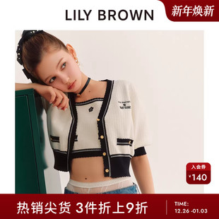 QUANT联名针织吊带衫 MARY LWNT241207 BROWN春夏款 LILY