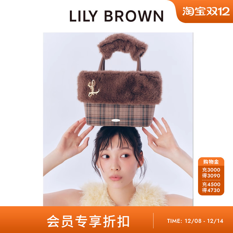 LILYBROWN金属蝴蝶结花朵胸针