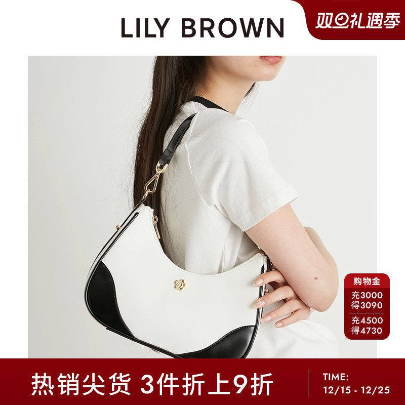 LILY BROWN春夏款 MARY QUANT简约通勤风腋下包LWGB241319