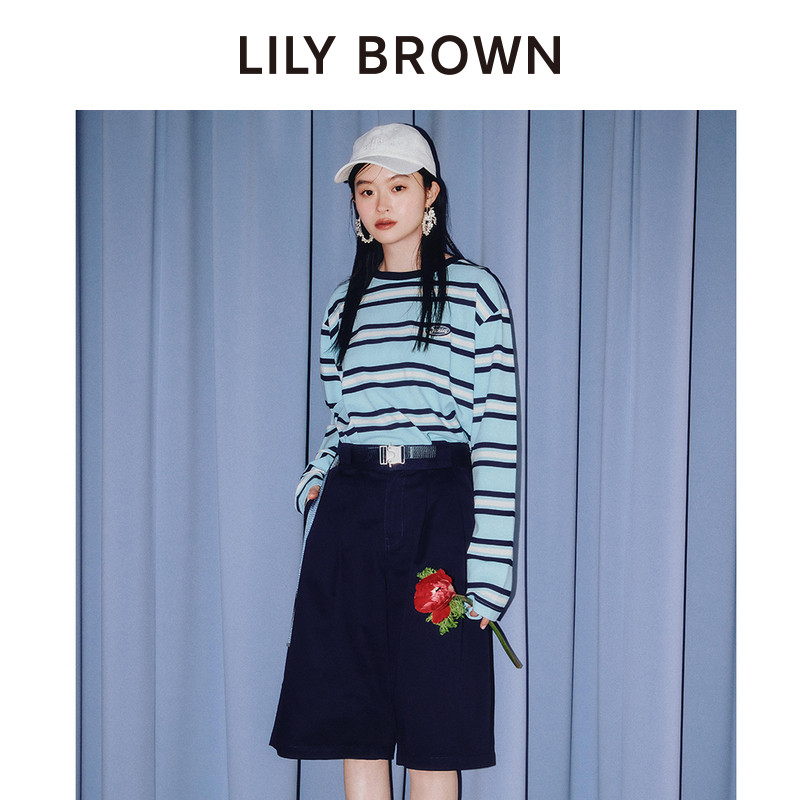 LILY BROWN春夏款Dickies联名附腰带工装中裤LWFP251100,女装/女士精品,休闲裤,淘宝优惠券,粉丝福利购,淘宝优惠卷