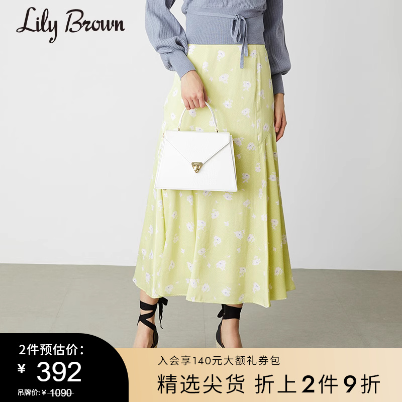 lilybrown2021春夏少女半身裙