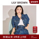 LILY BROWN春夏款 休闲风翻领百搭牛仔短外套上衣LWFJ242032
