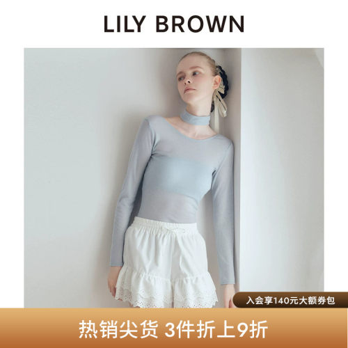 LILYBROWN系带吊带连体衣套装