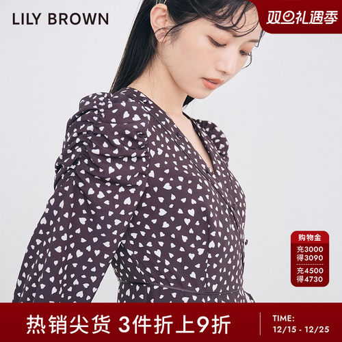 LilyBrown连衣裙早春新品