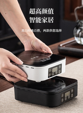 正茗堂新款电陶炉迷你小型烧水煮茶围炉煮茶家用静音茶炉煮茶礼品