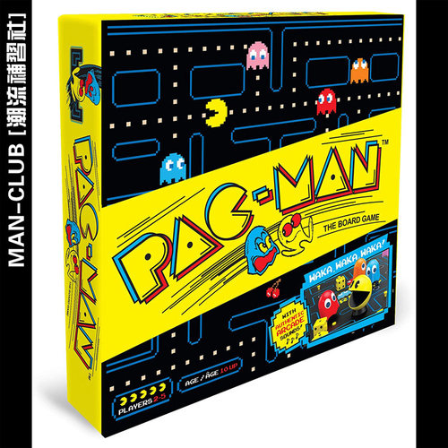 美代吃豆人家庭互动游戏棋