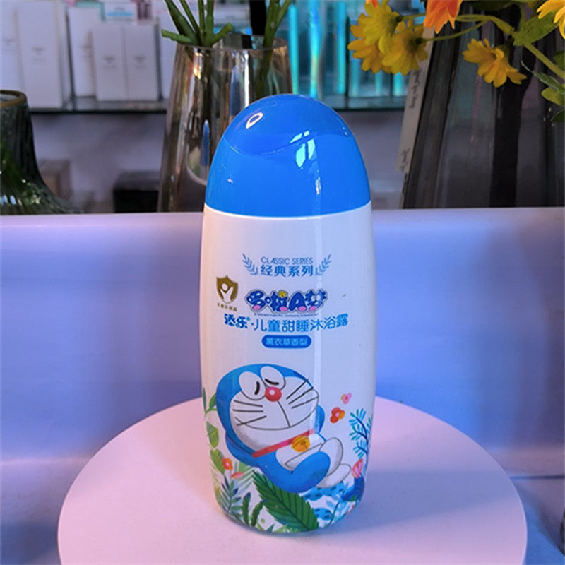 哆啦A梦添乐儿童甜睡沐浴露300g温和舒缓清爽清香滋润薰衣草