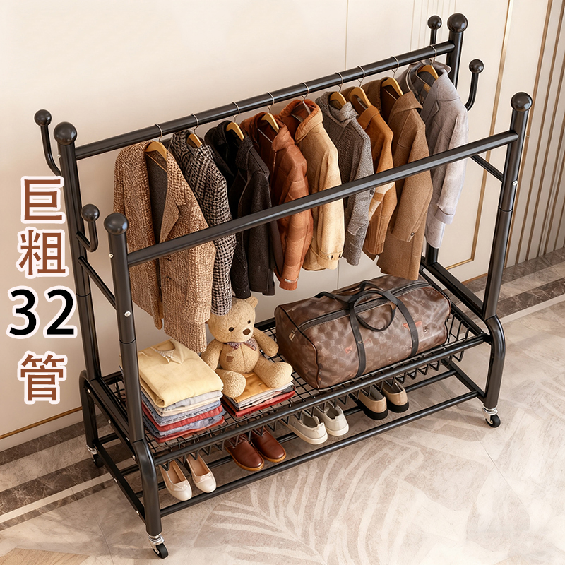 巨粗！32管！秋冬衣服放心挂！
