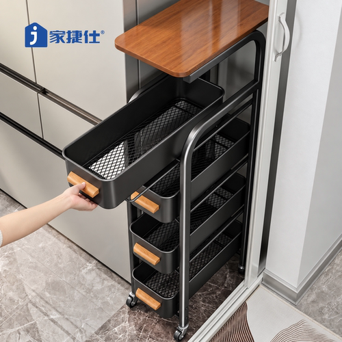 【窄缝可抽拉】厨房收纳神器