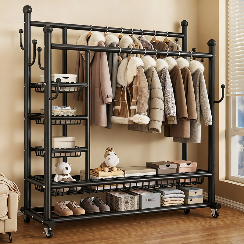 【国家补贴】加粗32管衣架落地