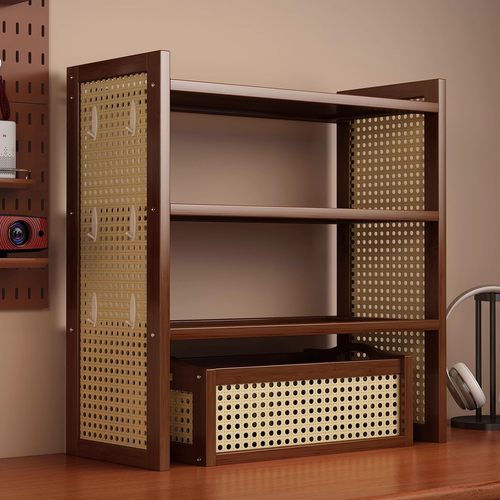 桌面不杂乱！复古收纳新选择