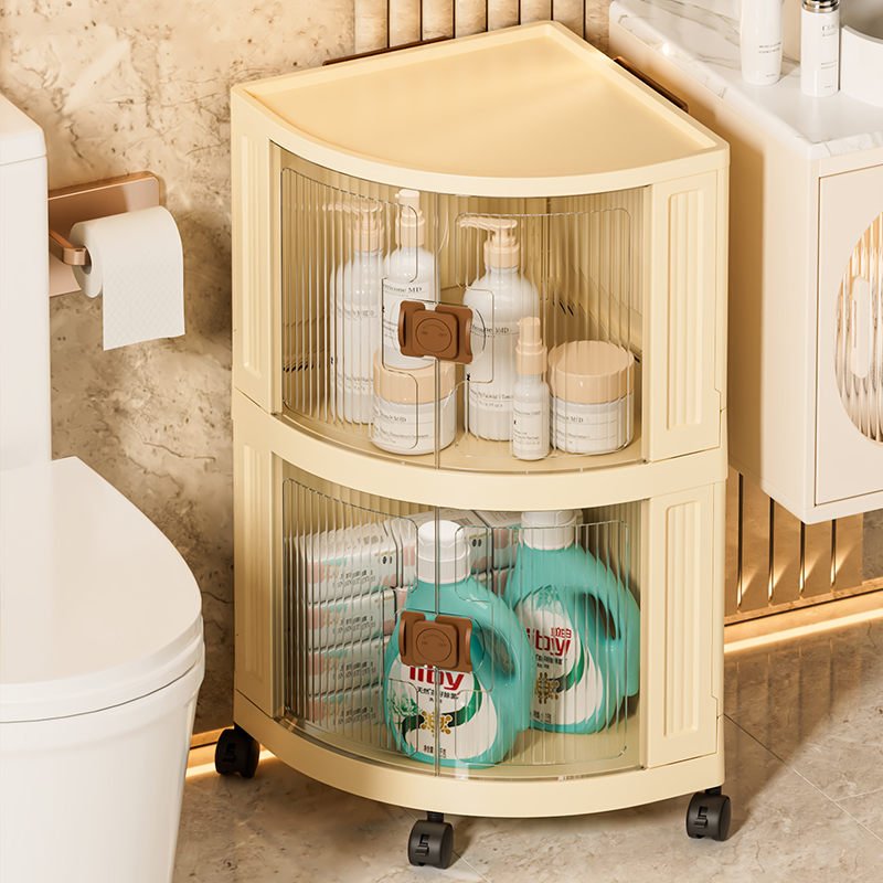 【浴室防水角架】角落专用收纳柜