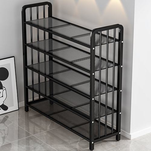 家用鞋架子门口多层轻奢防尘简易鞋柜宿舍室内门后收纳神器置物架