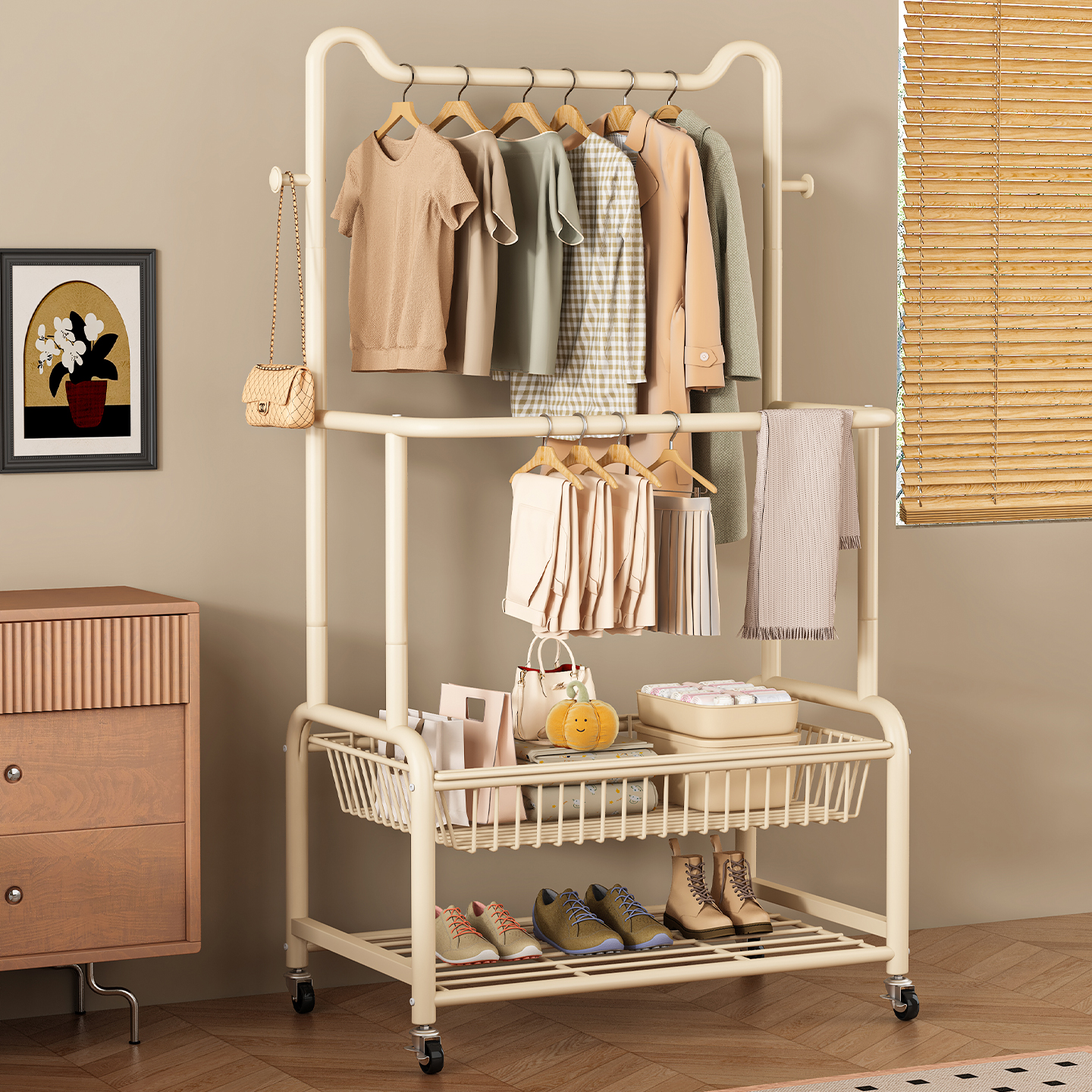 【2026新款】多功能衣帽架