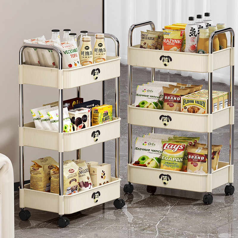 【国家补贴】零食置物架落地推车