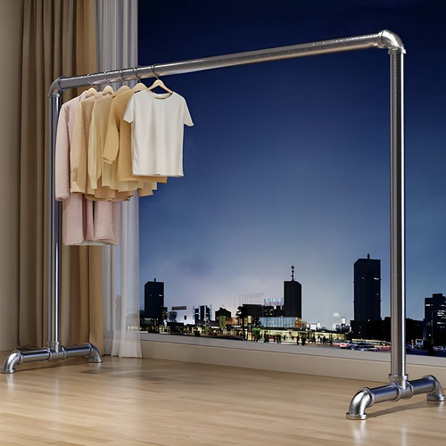 【风吹不倒！】室内外钢管晾衣架