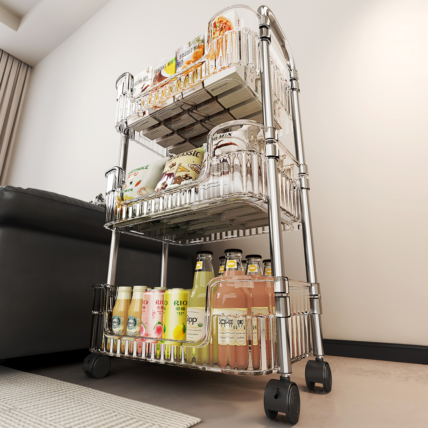 爆！新款【亚克力加厚置物架】