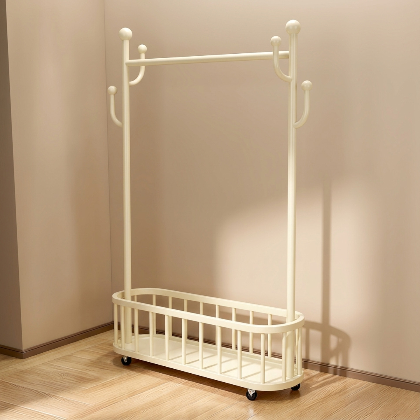 晾衣架落地家用室内挂衣架卧室衣帽架阳台晒衣架可移动简易衣杆架,收纳整理,置地/升降晾晒衣架,淘宝优惠券,粉丝福利购,淘宝优惠卷