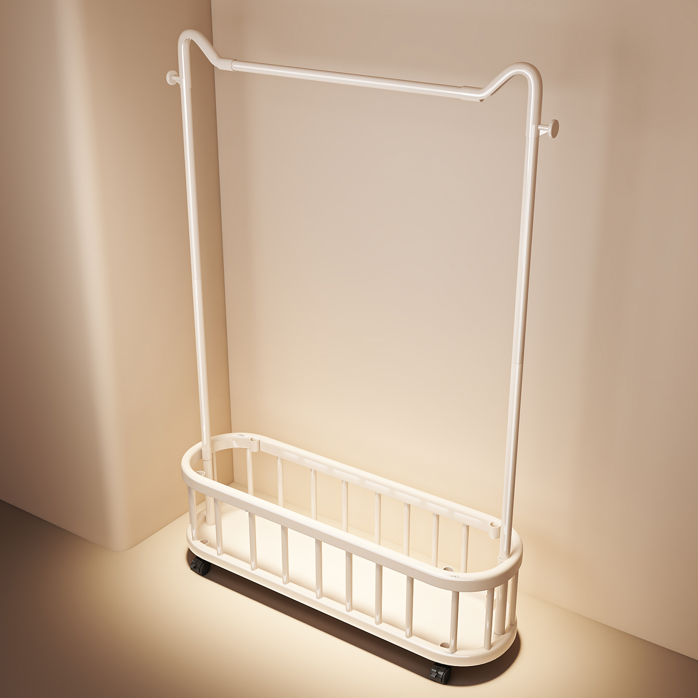 衣架落地卧室内挂衣架家用阳台轻奢晾衣架宿舍房间简易置物衣帽架