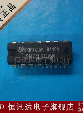 SN74LS136N TI/DIP-14 全新原装 质量保证