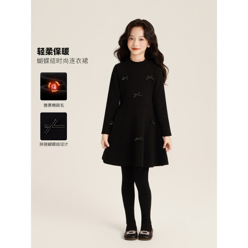 Amybaby女童绝美设计感连衣裙
