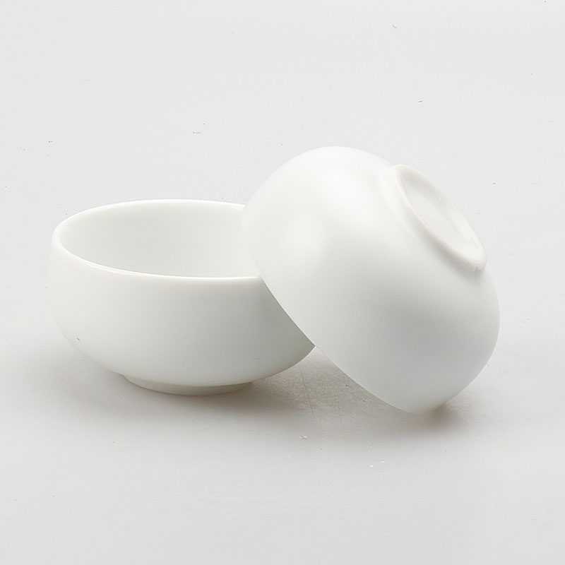 库存清货定窑纯白单个品茗杯茶杯图片