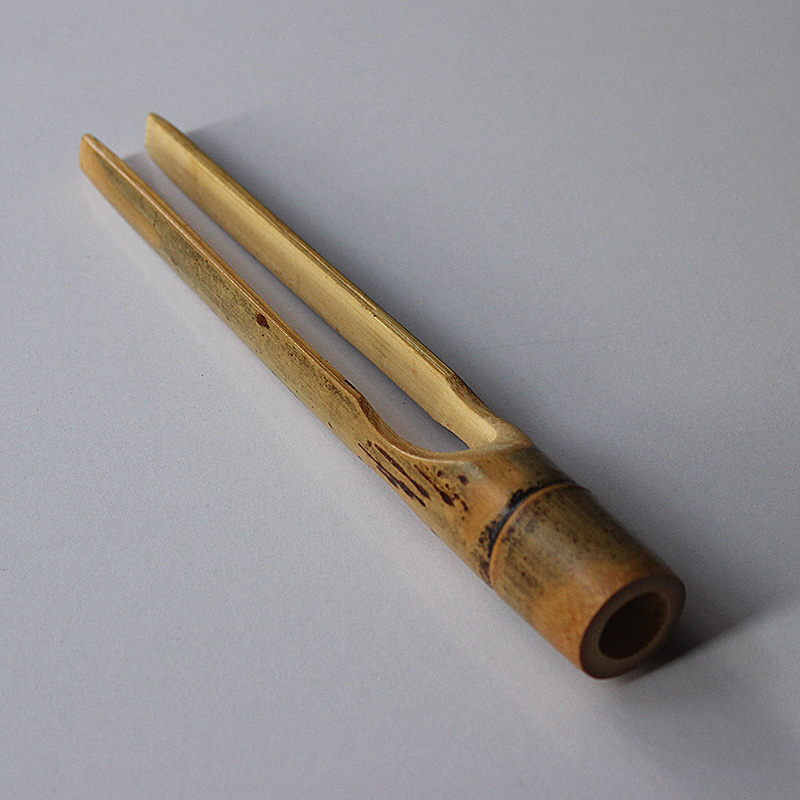 手工单个镊子泡茶复古