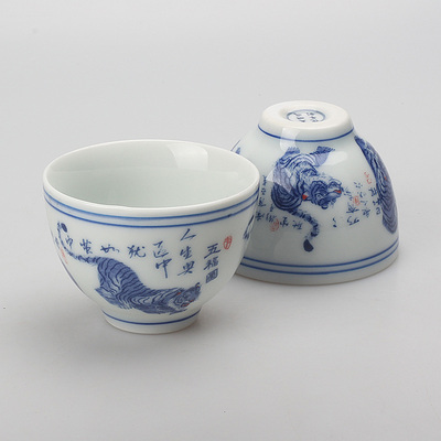 五虎图复古高温陶瓷中式测试推荐