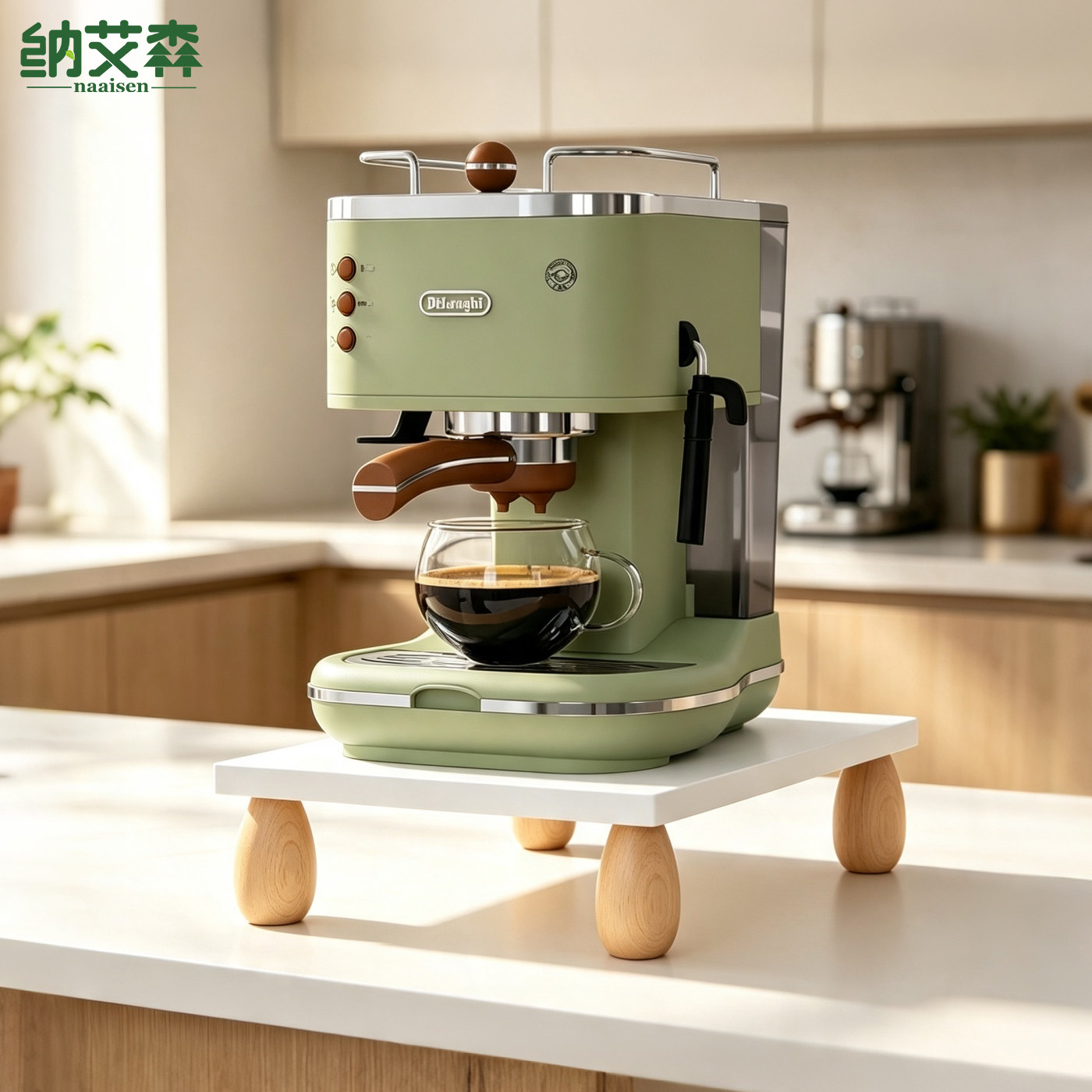 咖啡机增高架桌面垫高底座可定制图片