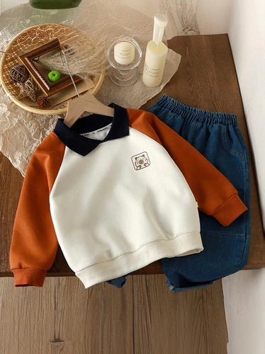 Осенняя детская толстовка для мальчиков, детский свитшот для отдыха